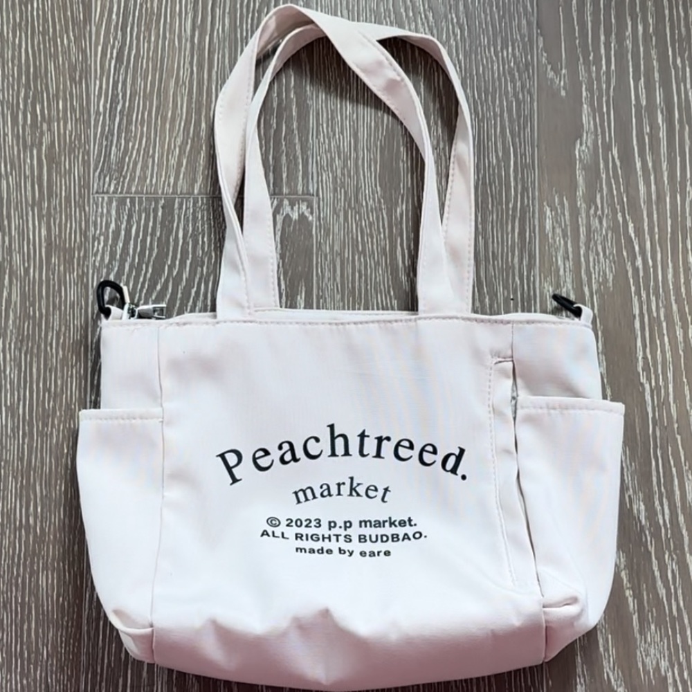 EUC Peachtreed Market Canvas Tote Bag